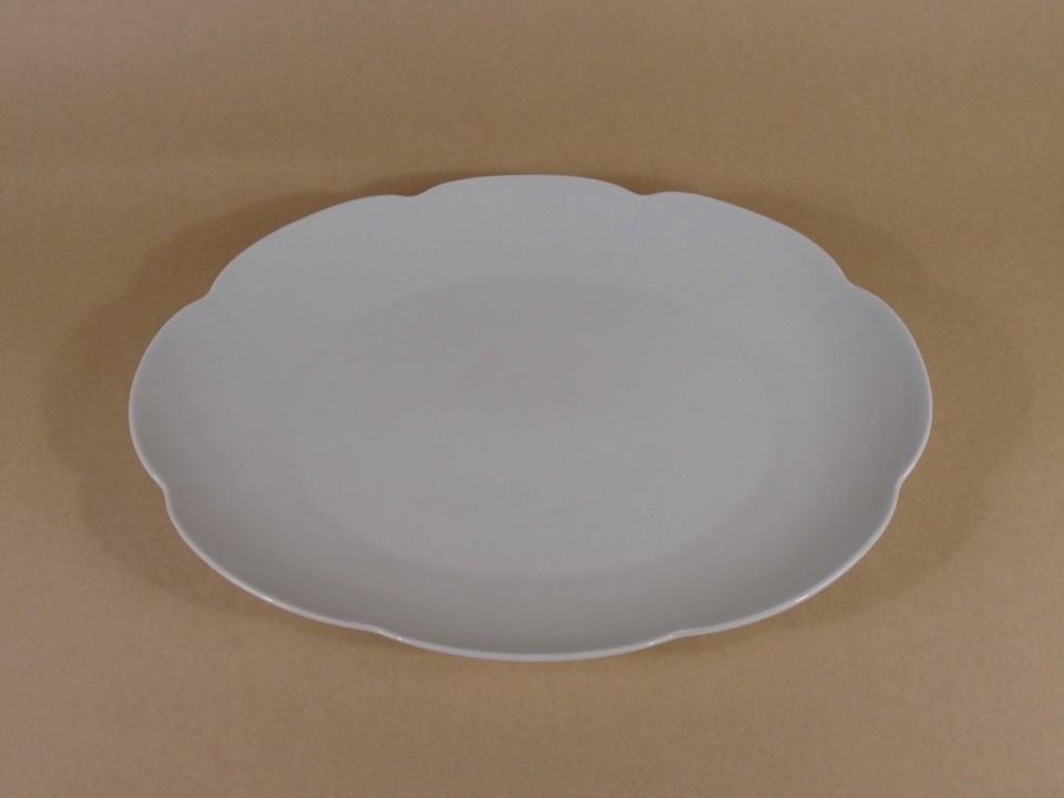 Nymphea White-Oval Platter Medium