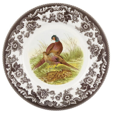 Woodland Salad Plate (Pheasant)