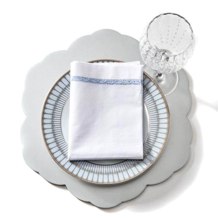 Lace Insert Napkin Set/4