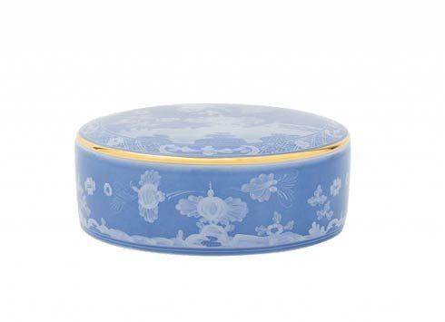 Ginori 1735 Oriente Italiano Pervinca Round Box with Cover