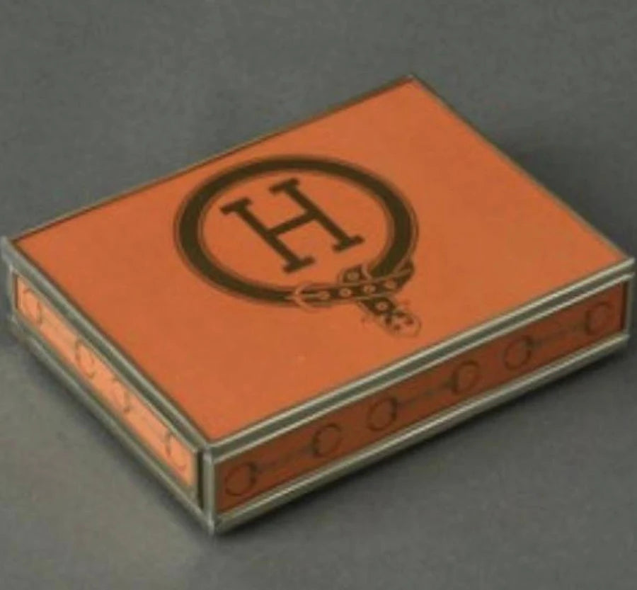 Orange H Card Box
