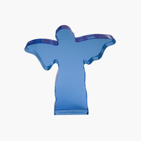 Blue Acrylic Angel Weight