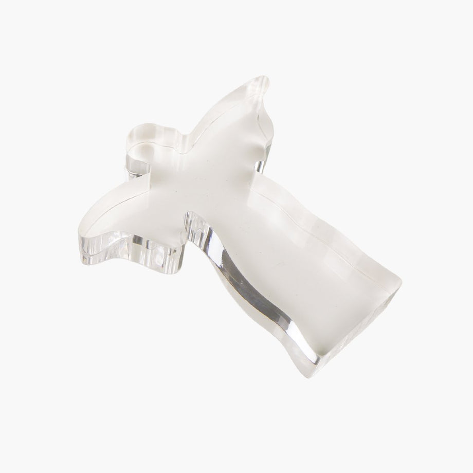 Clear Angel Acrylic Weight
