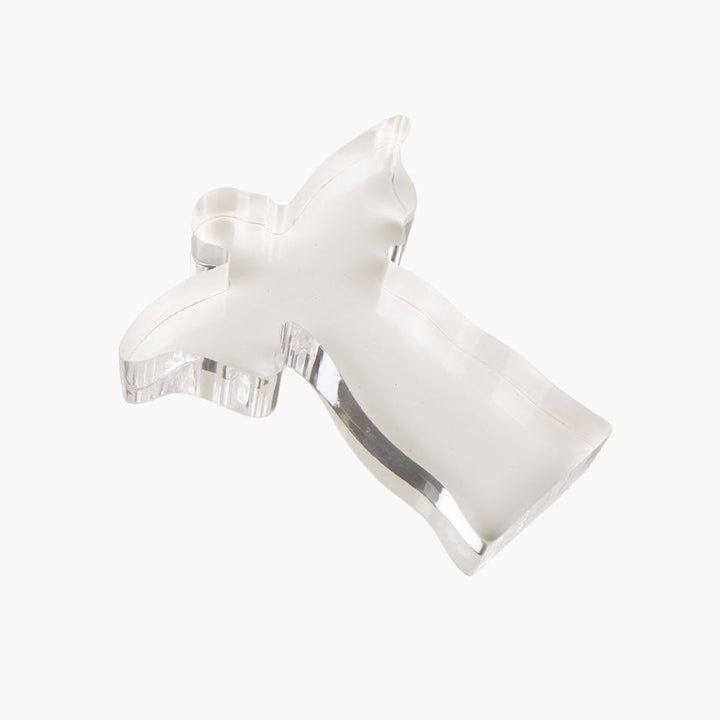 Clear Angel Acrylic Weight