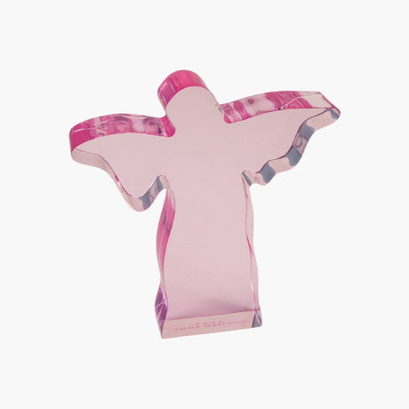 Pink Acrylic Angel Weight
