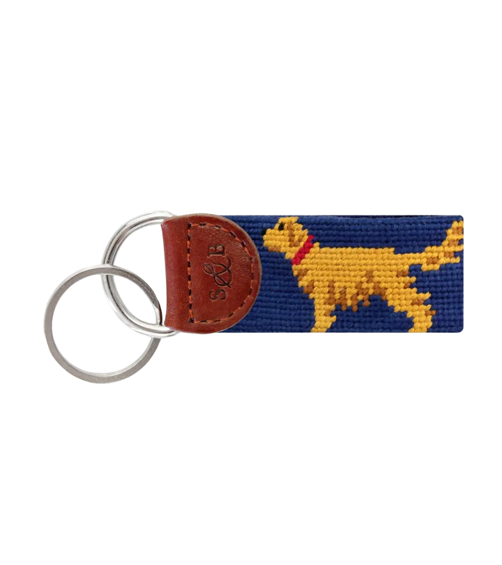 Needlepoint Key Fob