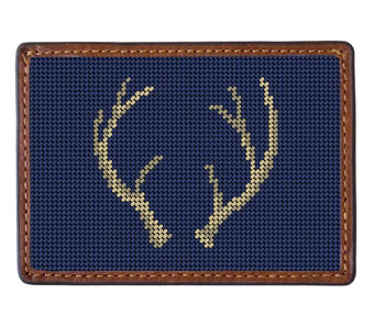 Steadfast Needlepoint Credit Card Wallet