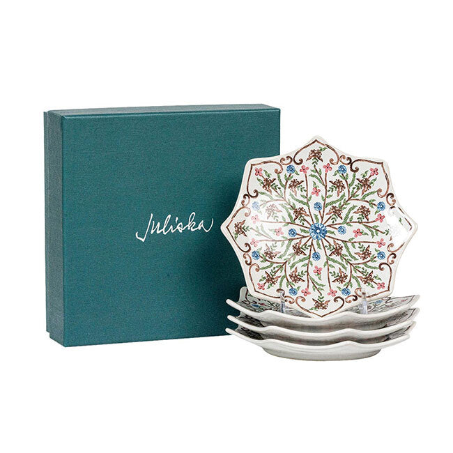 Villa Seville Scalloped Side/Cocktail Plates s/4