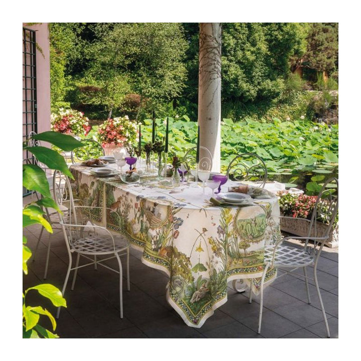 Bunny Garden Tablecloth