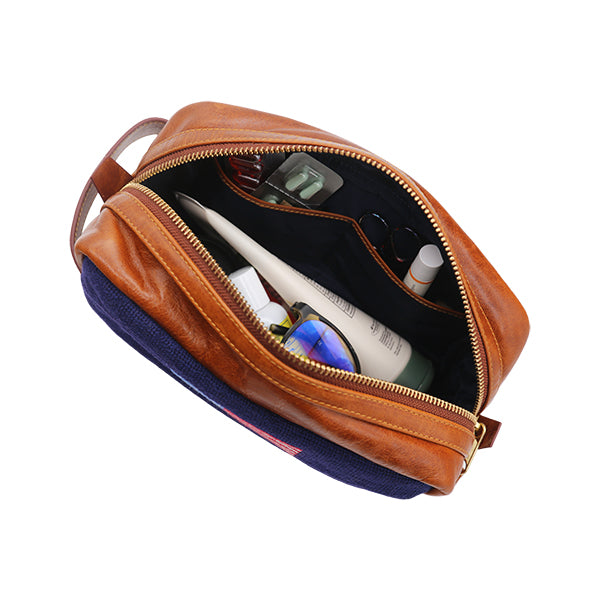 Needlepoint Toiletry Bag