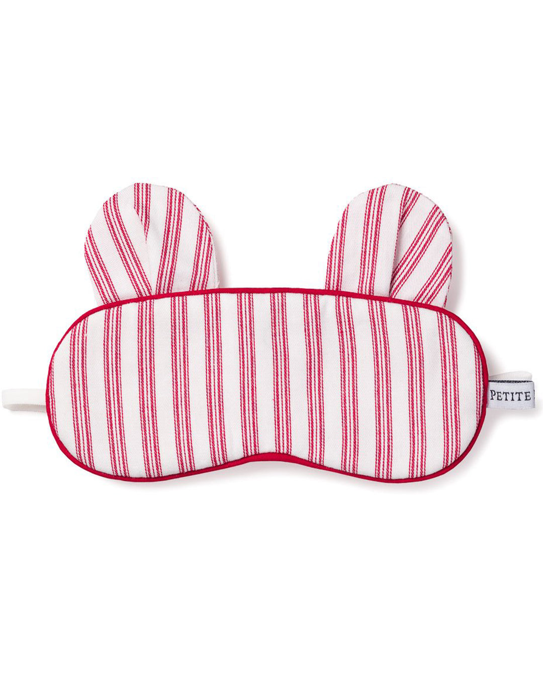 Antique Red Ticking Eye Mask