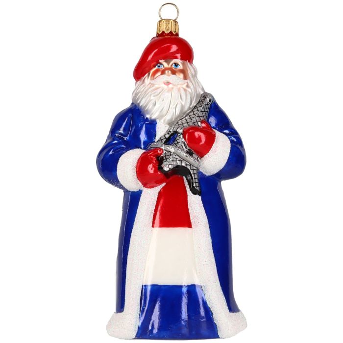France Santa with Eiffel Tower