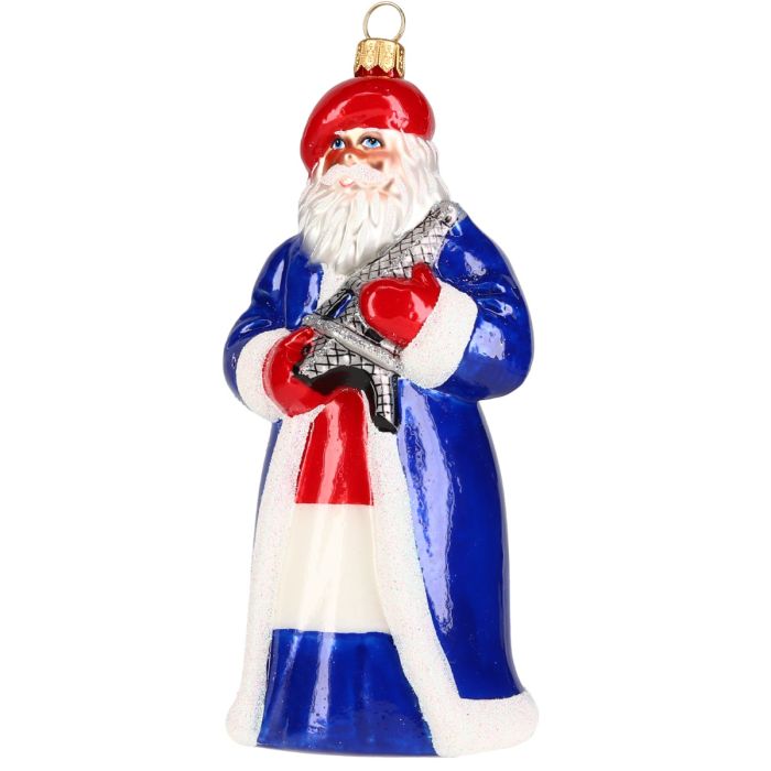 France Santa with Eiffel Tower