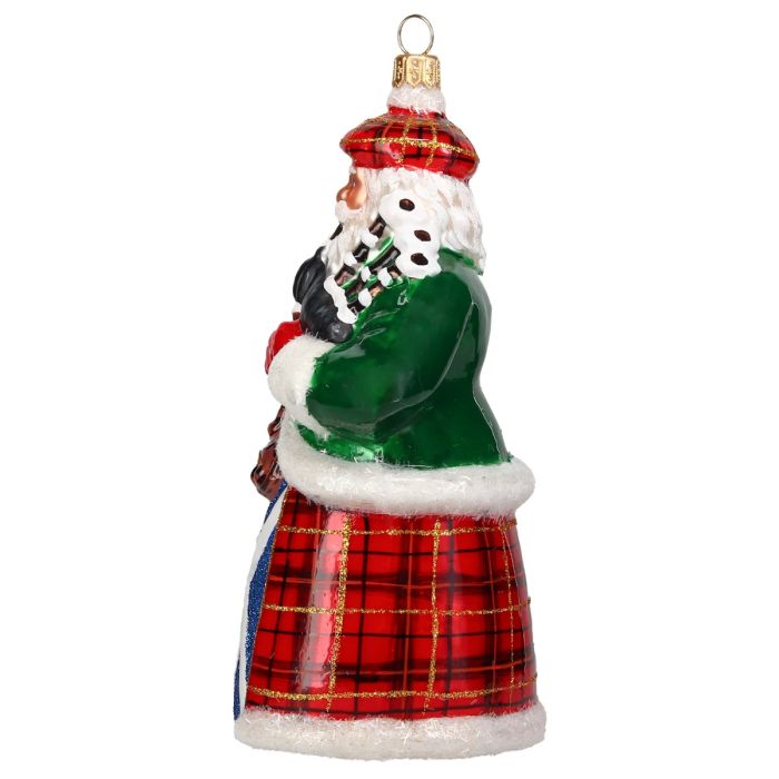 Scotland Santa with Bagpipes