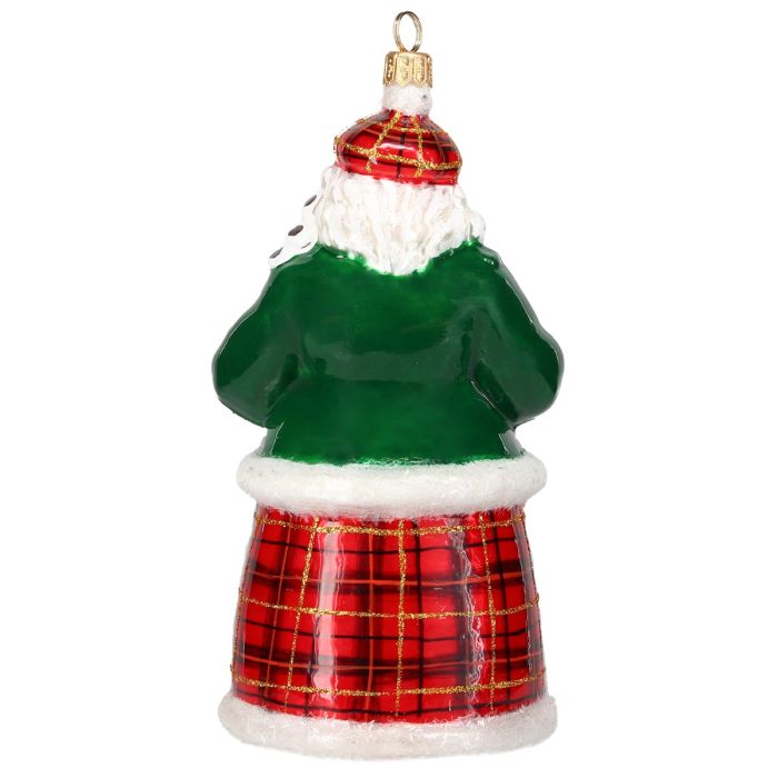 Scotland Santa with Bagpipes