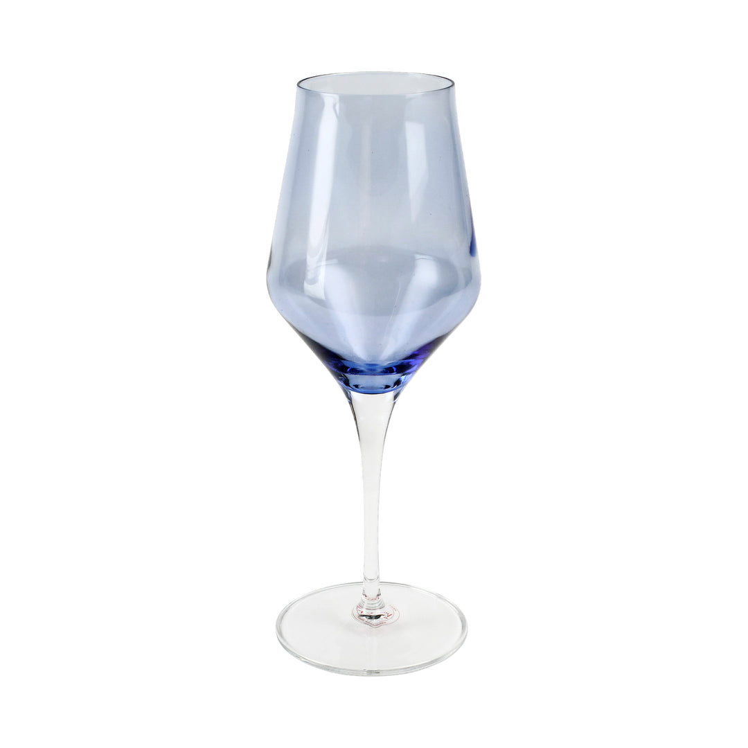 Contessa Blue Water Glass